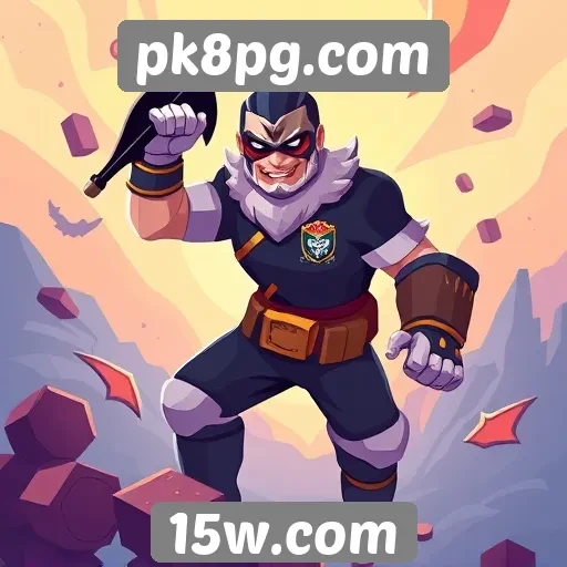 Variedade de jogos disponíveis no pk8pg.com